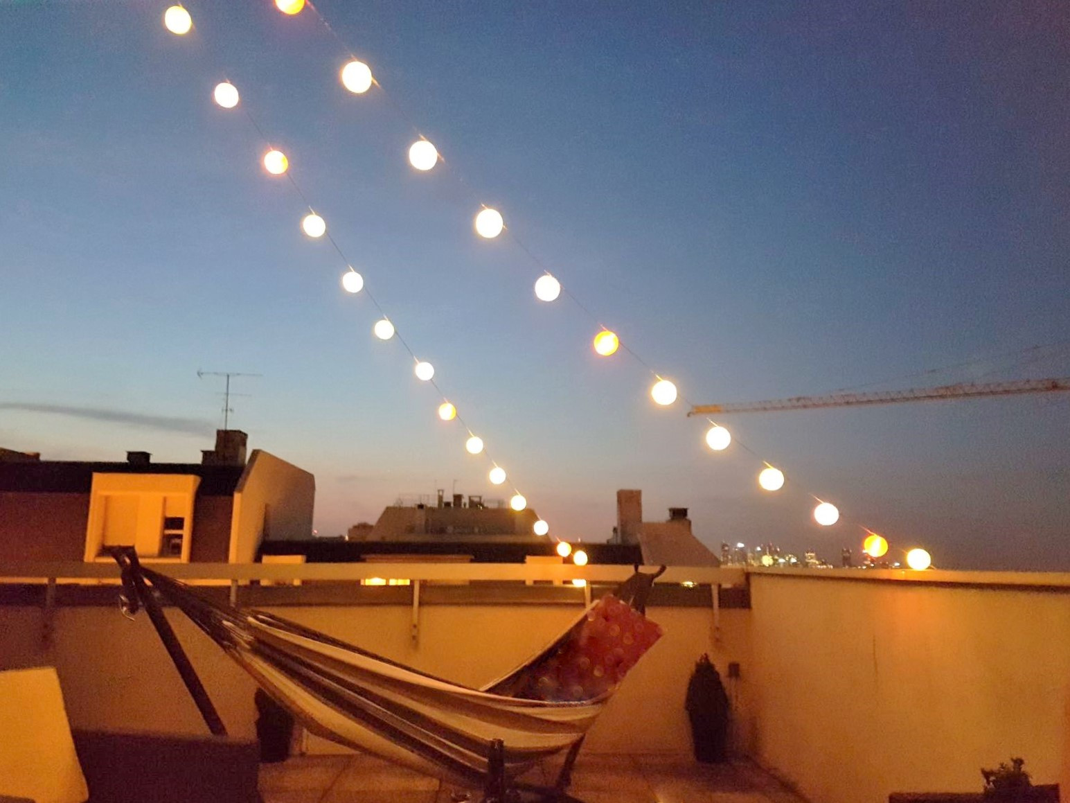terrasse light up no people